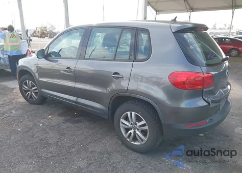 2013 Volkswagen Tiguan S from USA, damaged, VIN WVGAV3AX7DW621978